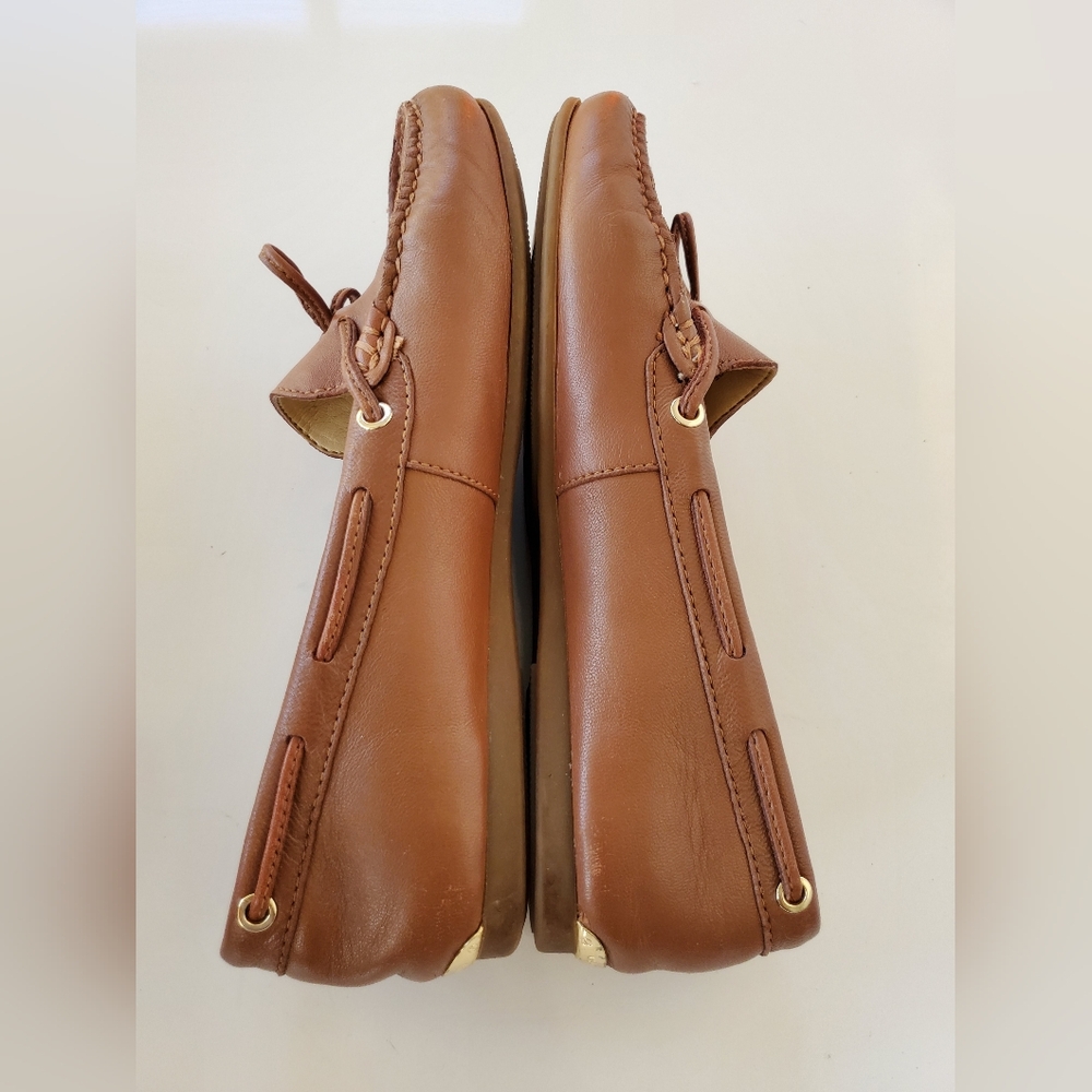 Michael Kors Daisy brown moccasin Loafers Flats Size 7 - Picture 4 of 11